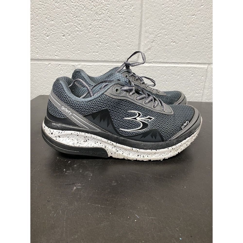 Gdefy by Gravity Defyer Mighty Walk Shoes Gray TB9024FGS-W Women's Size 7.5‎